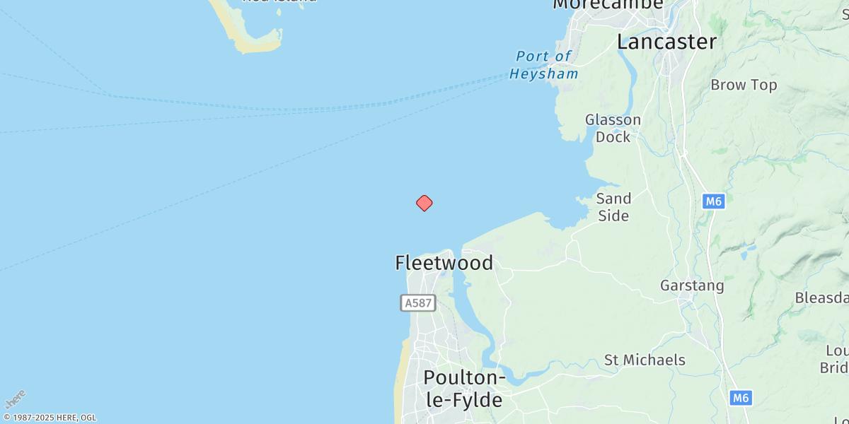 Map of Wyre Lighthouse