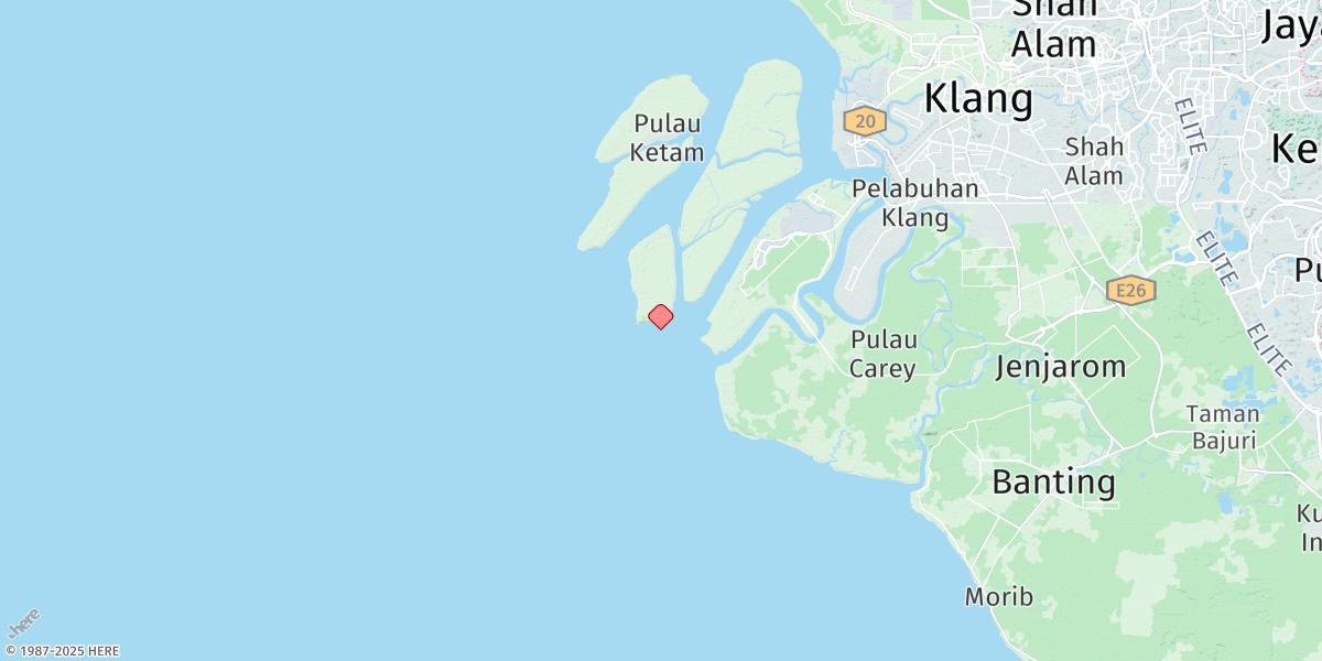 Map of Pintu Gedong