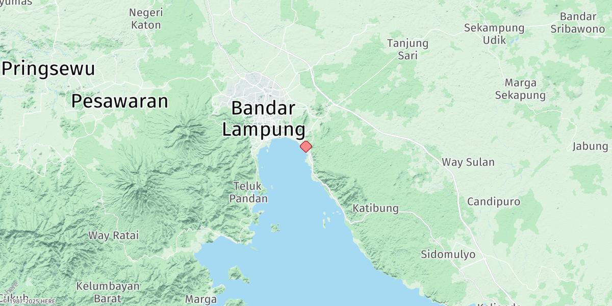 Map of Panjang
