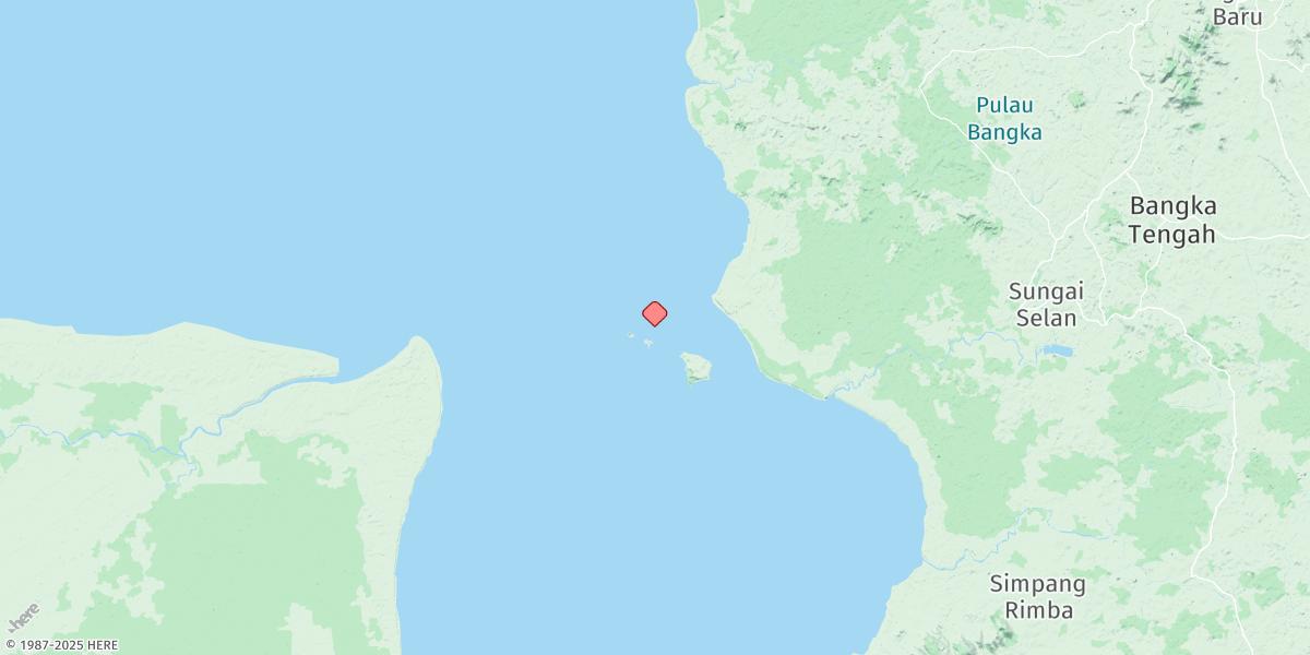 Map of Pulau-pulau Nangka