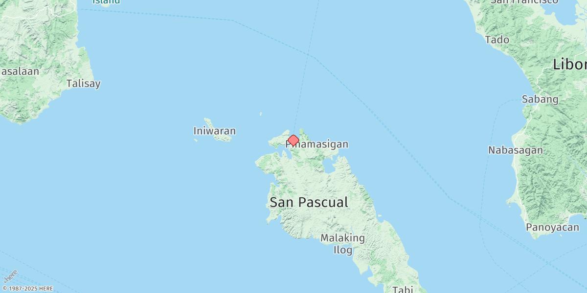 Map of San Pascual