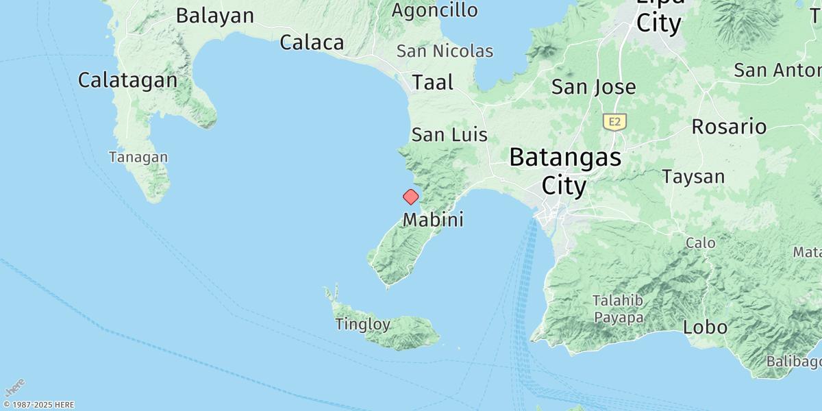 Map of Anilao