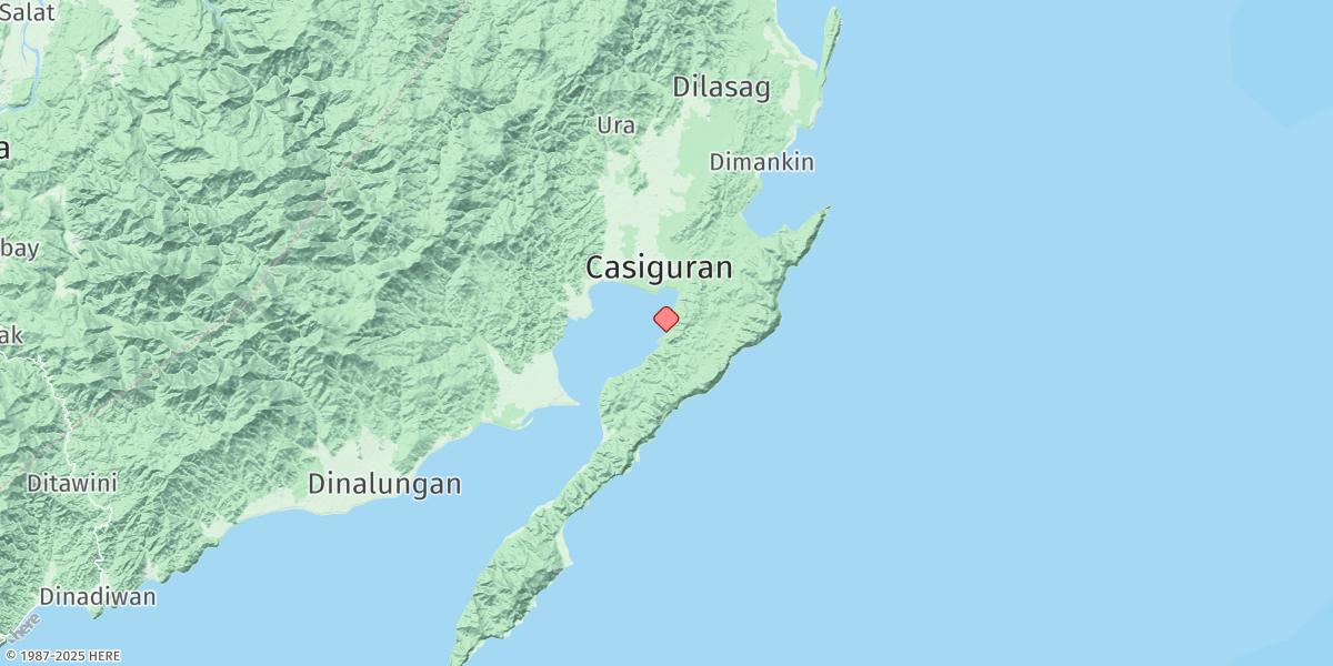 Map of Busok Busok