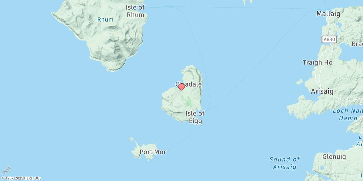 Map of Bay Of Laig