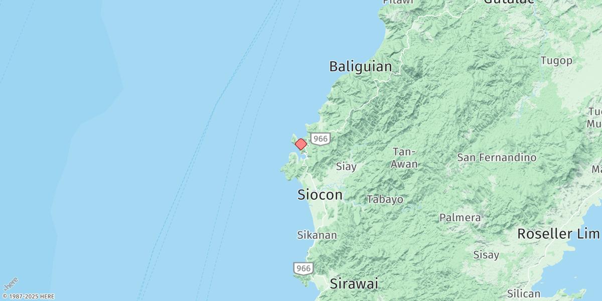 Map of Port Santa Maria