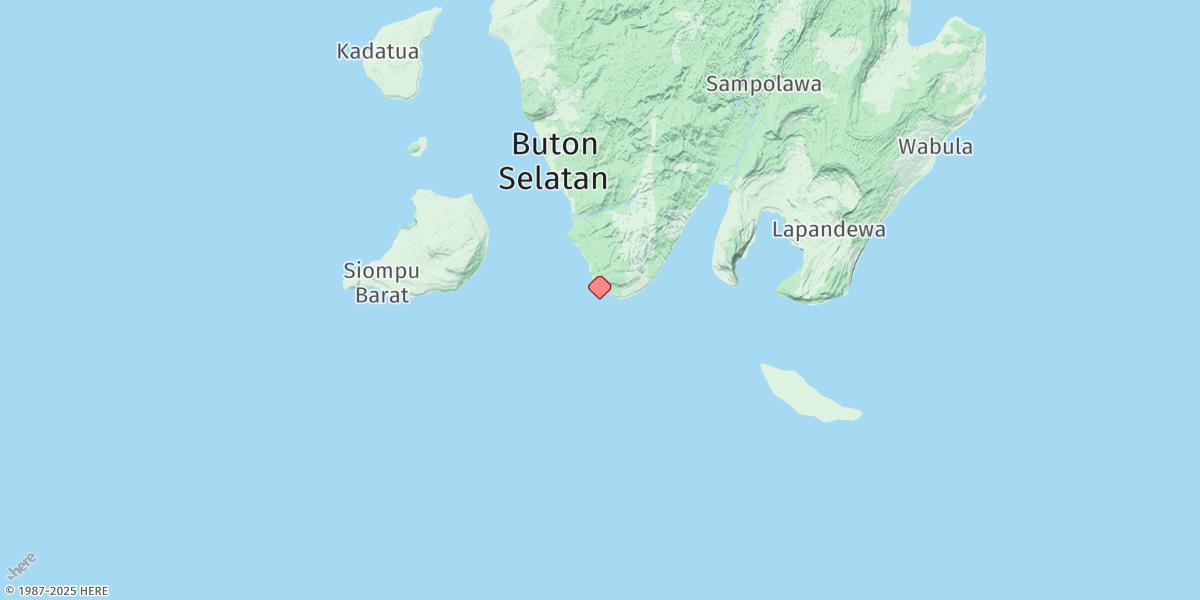 Map of Bola