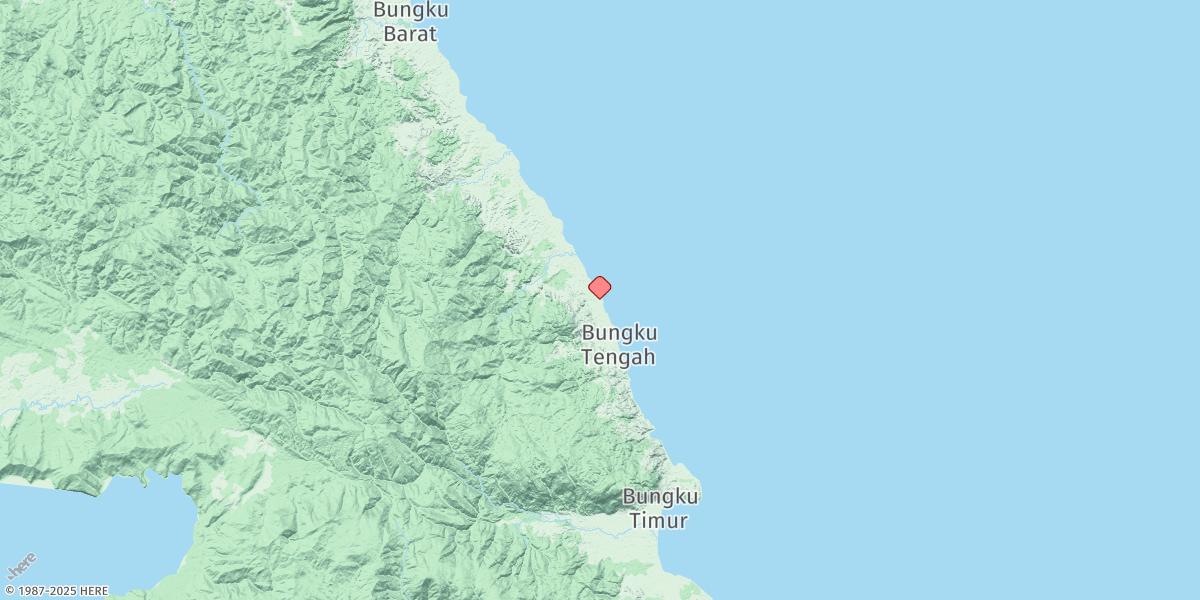 Map of Bungku