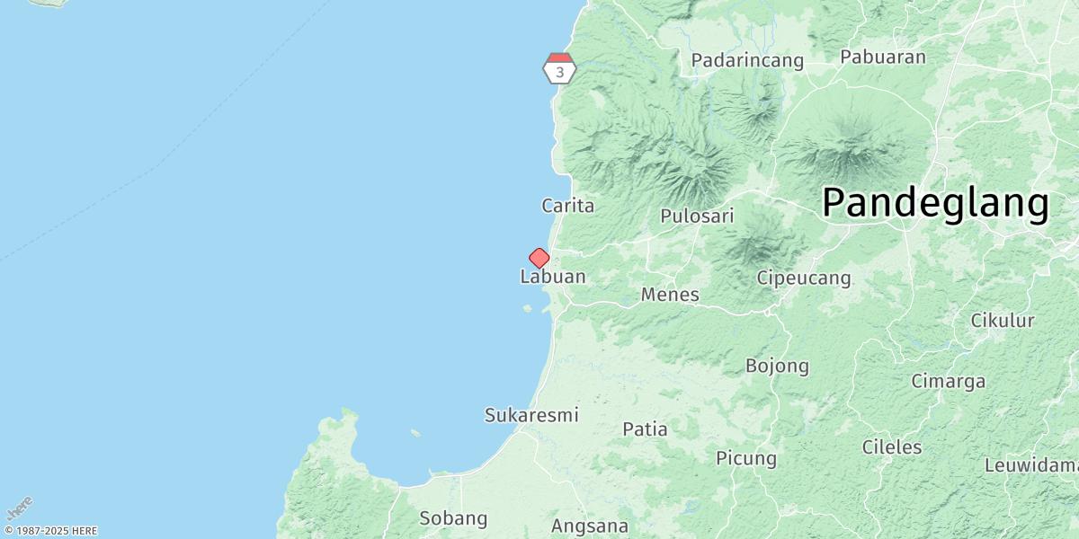 Map of Labuhan