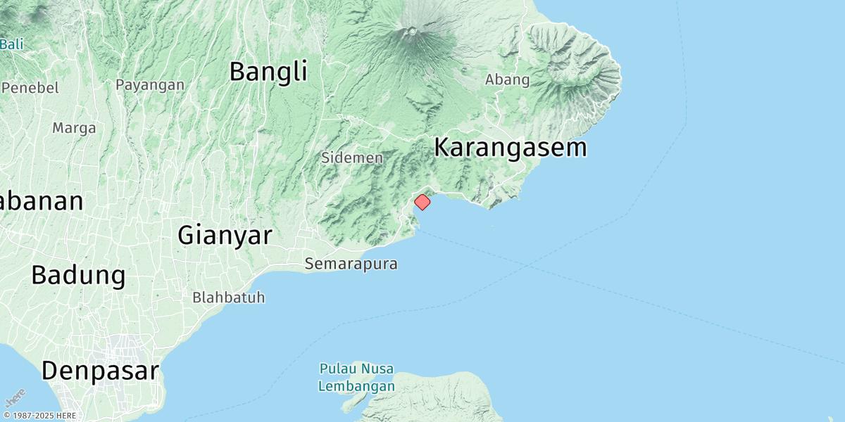 Map of Labuan Amuk