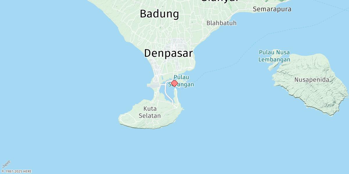 Map of Benoa