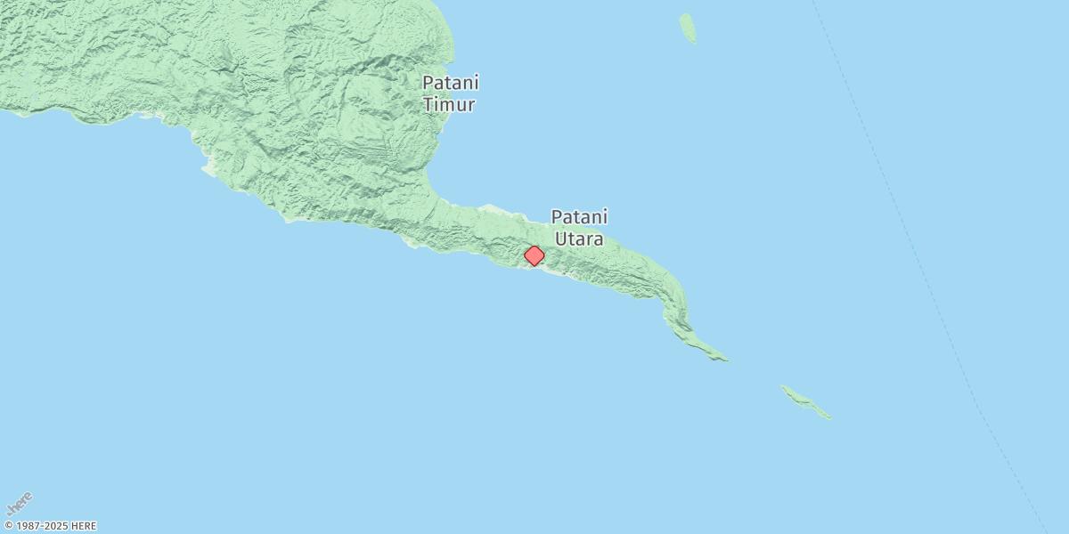 Map of Patani