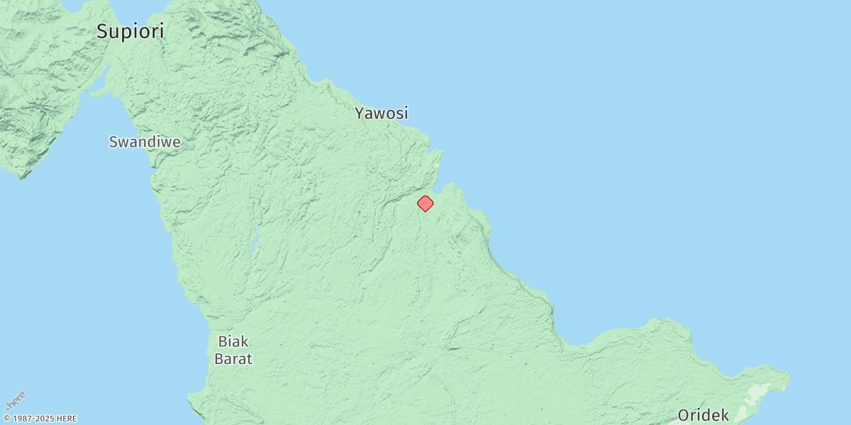 Map of Korim