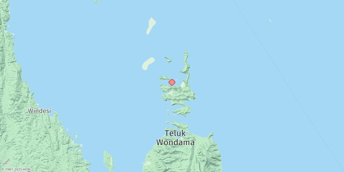 Map of Yende