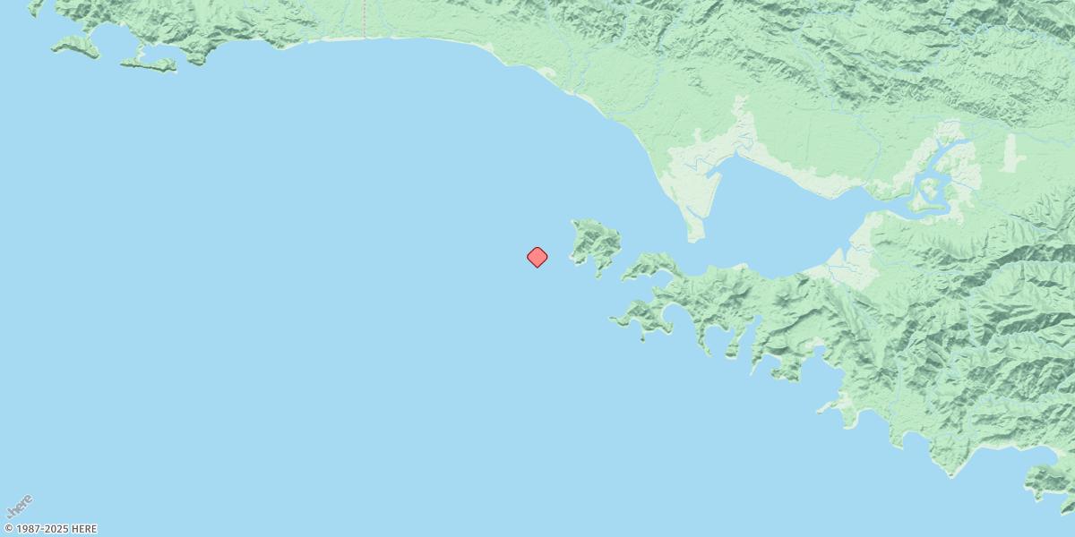 Map of Delami Island