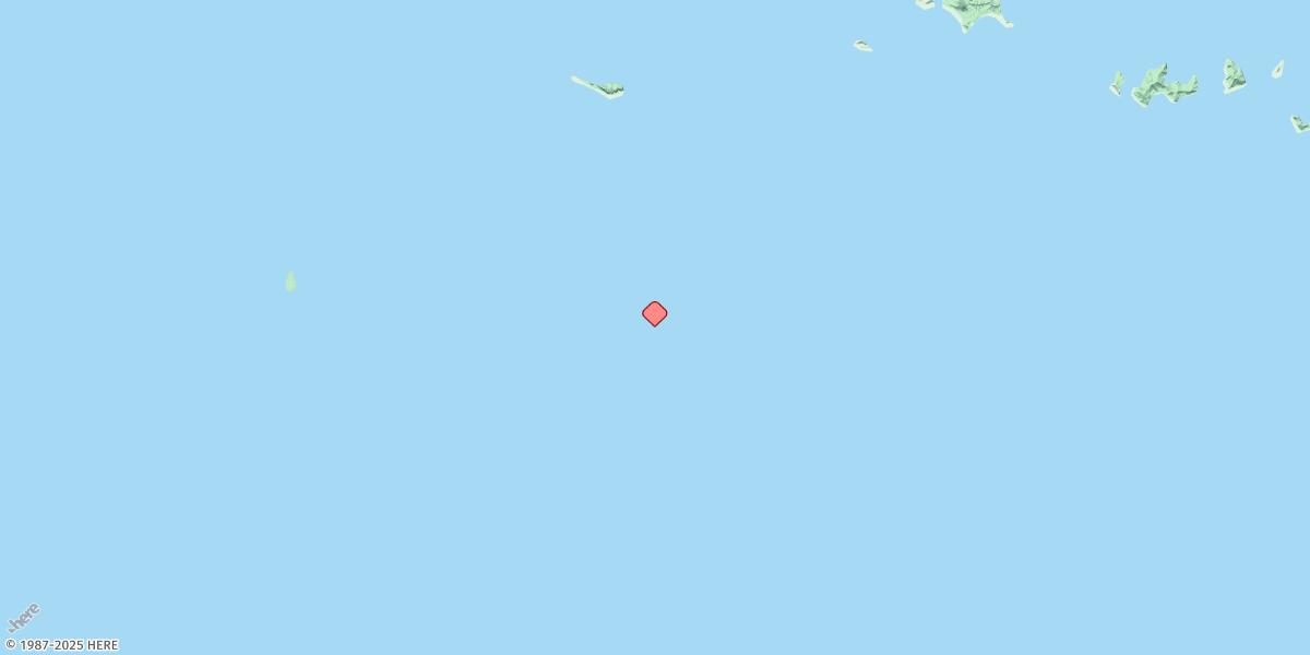 Map of Duchateau Islands