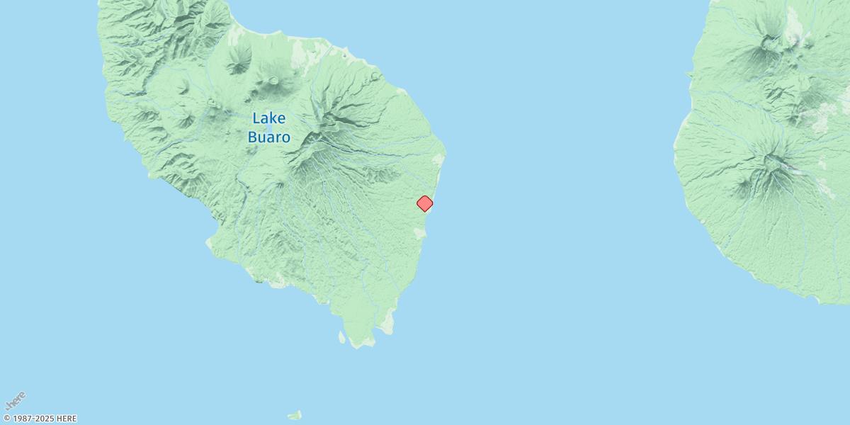 Map of Umboi Island