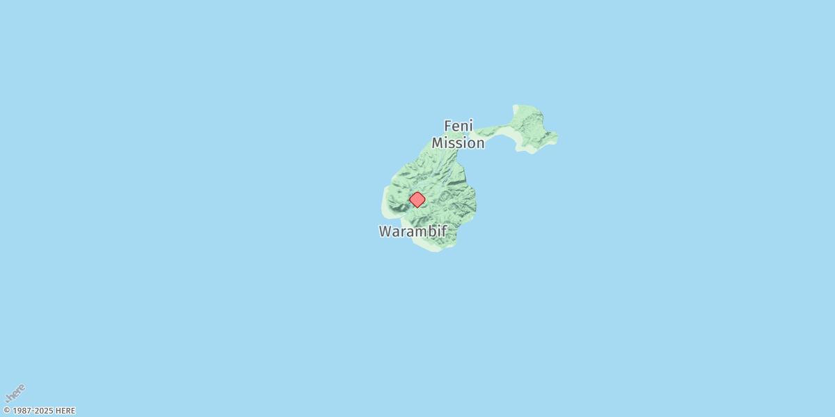 Map of Ambitle Island