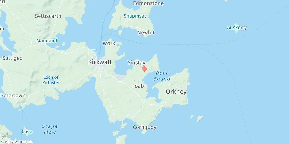 Map of Deer Sound
