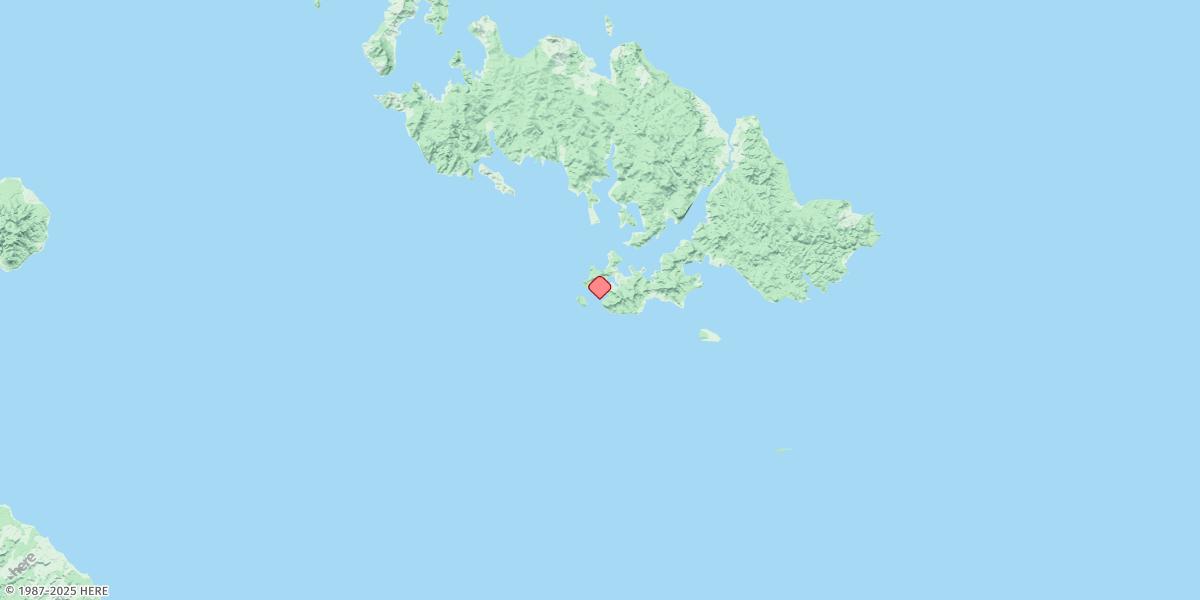 Map of Mbungana Island