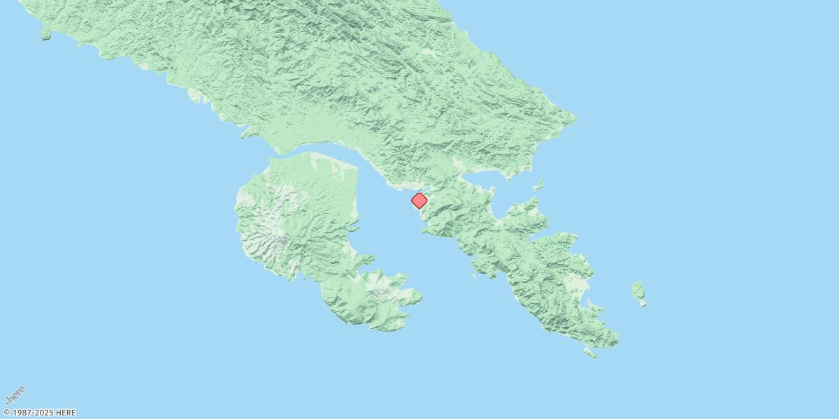 Map of Thousand Ships Bay