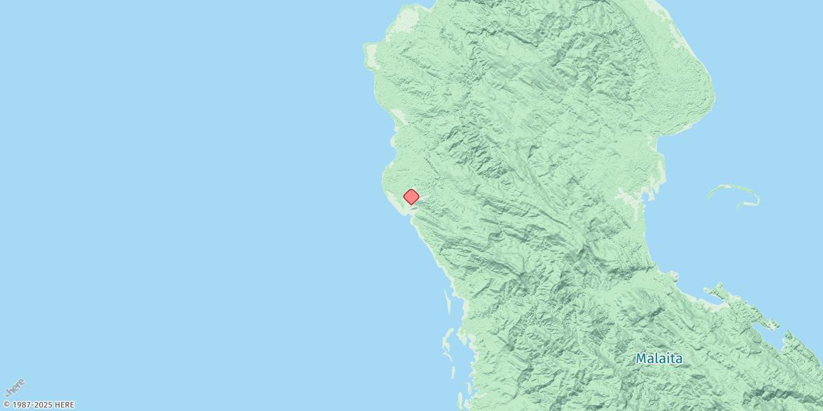 Map of Auki Harbour