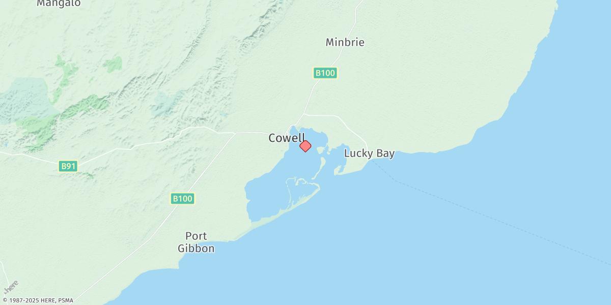 Map of Franklin Harbour