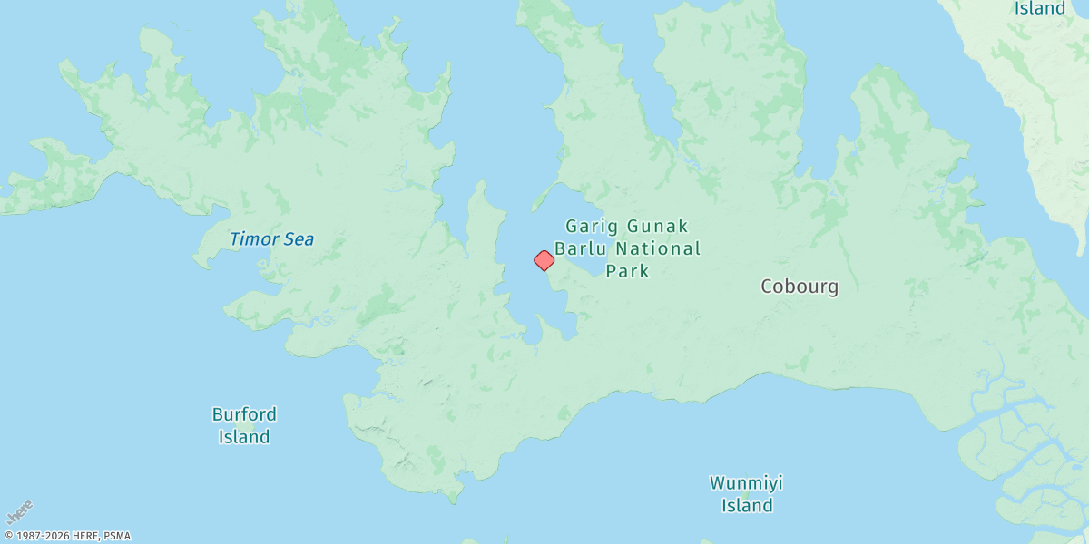 Map of Port Essington