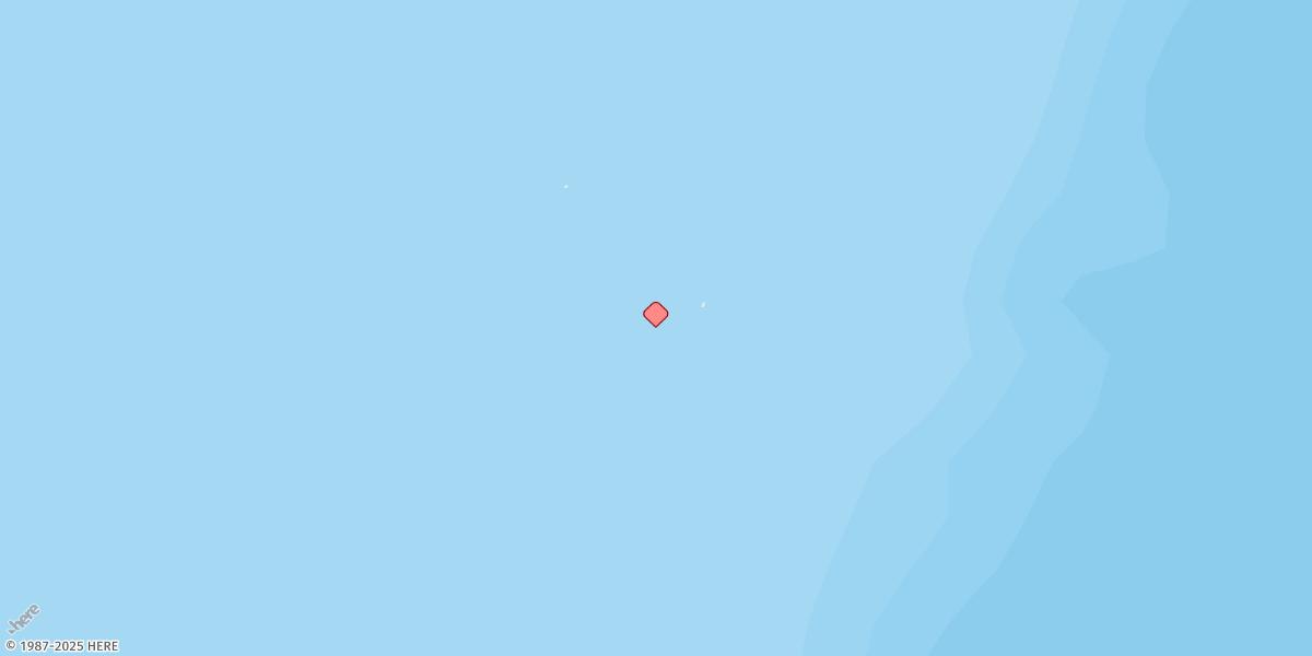 Map of Ngulu Islet