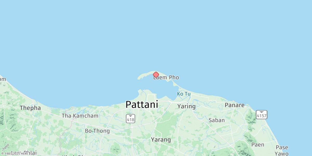 Map of Laem Ta Chi