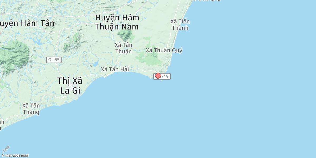 Map of Pointe De Ke Ga