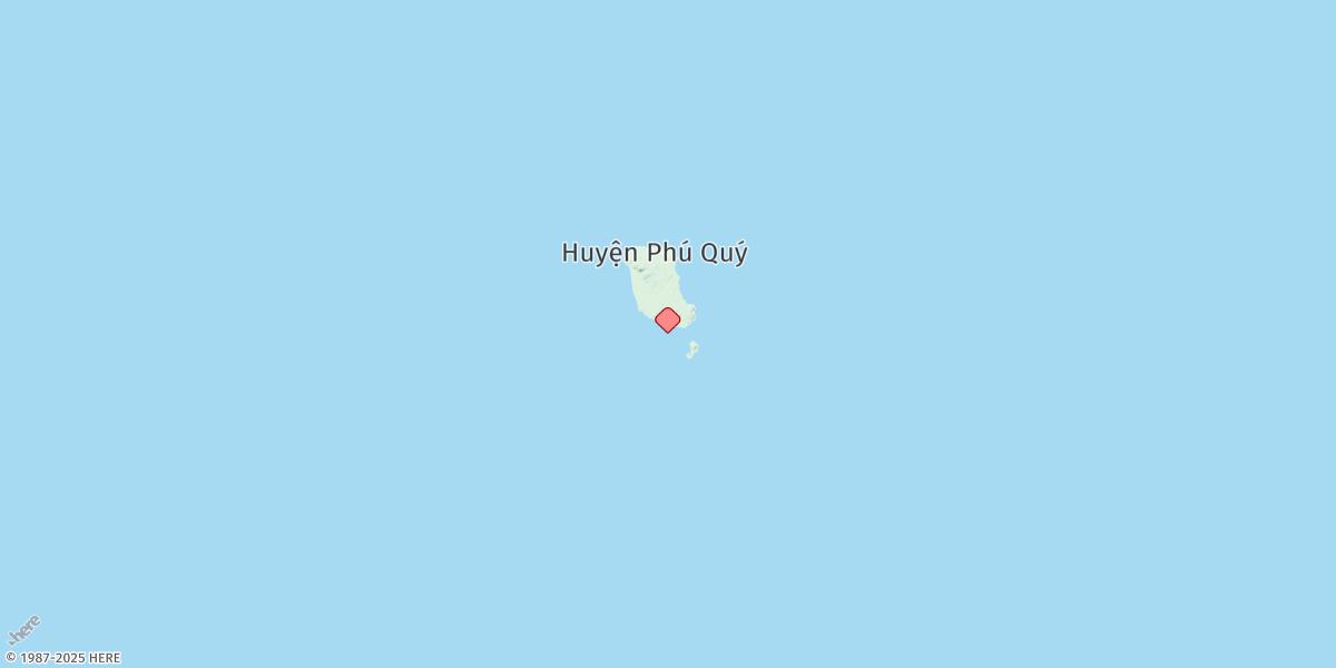 Map of Pulau Cecir De Mer