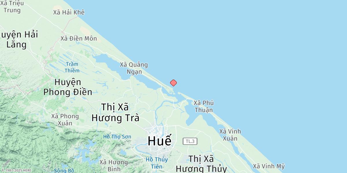 Map of Thuan An