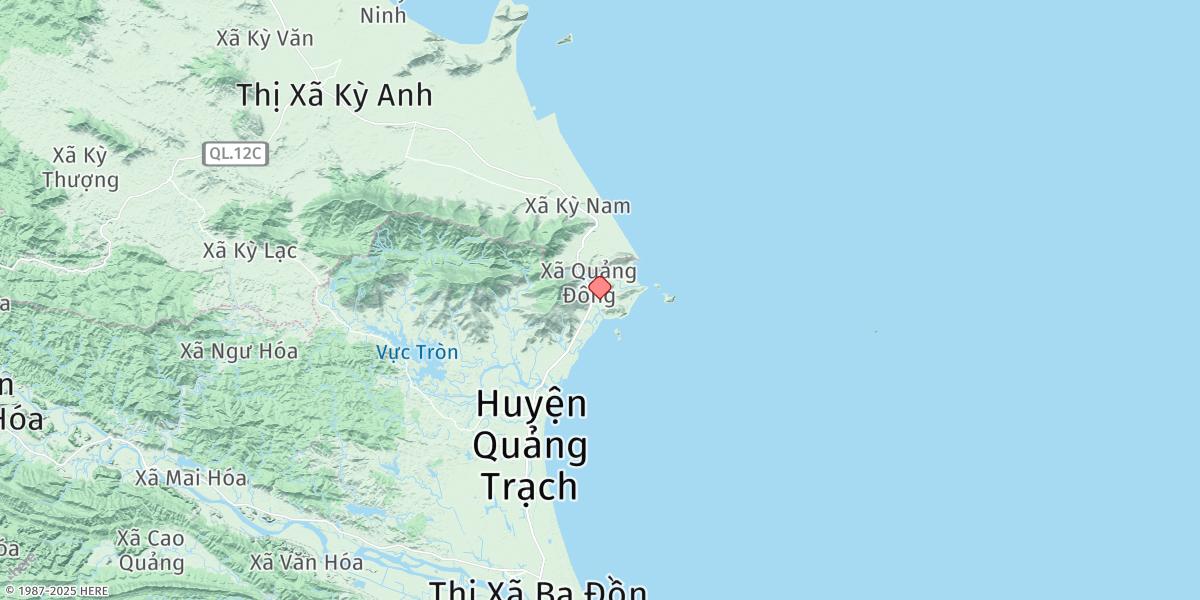 Map of Vung Chua