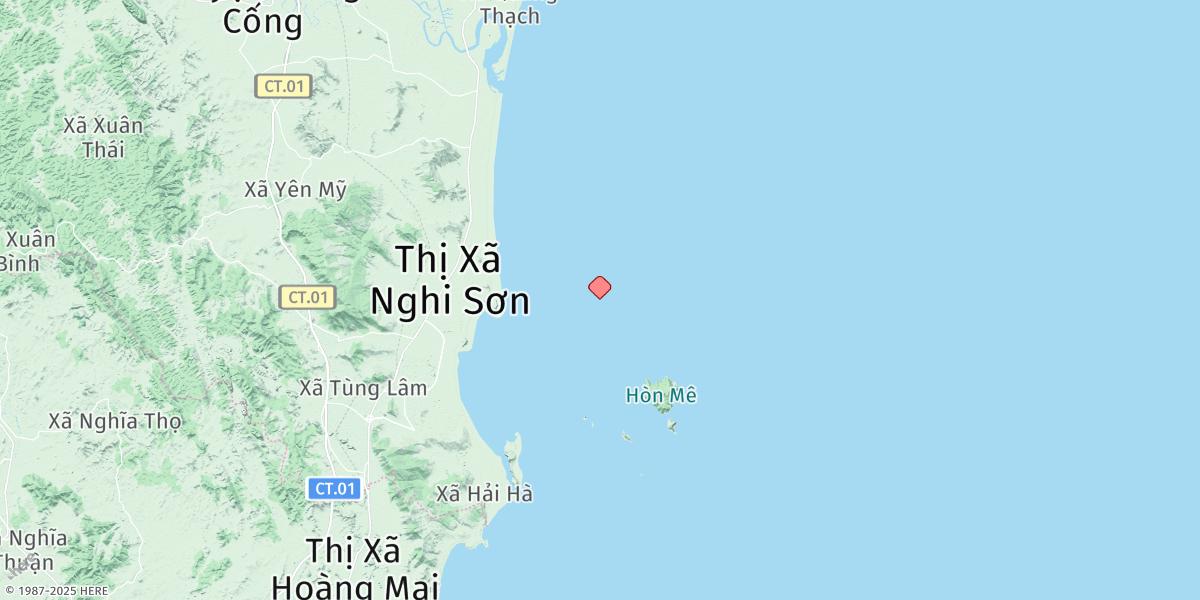 Map of Hon Me
