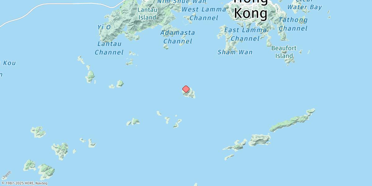 Map of Wailingding Dao