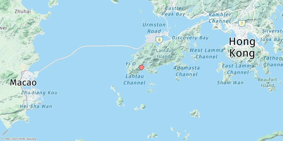 Map of Shek Pik