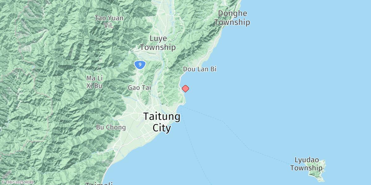 Map of Fu-kang (Chia-lu-lan)