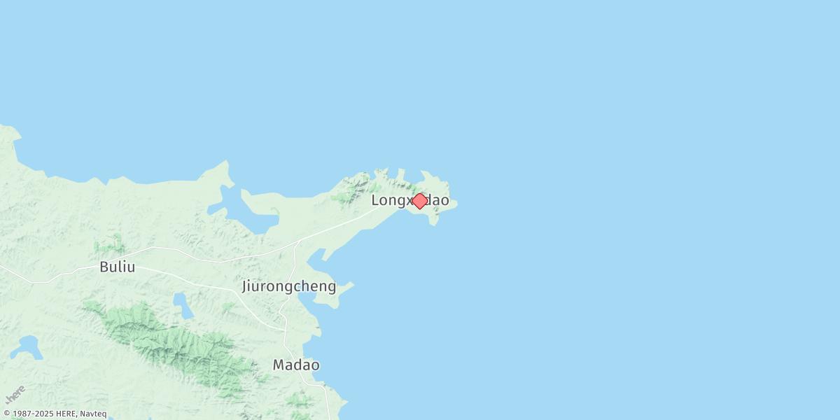 Map of Longxu Wan
