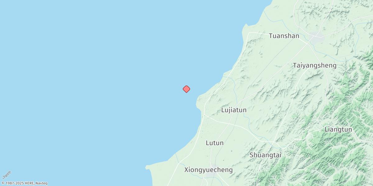 Map of Bayuquan