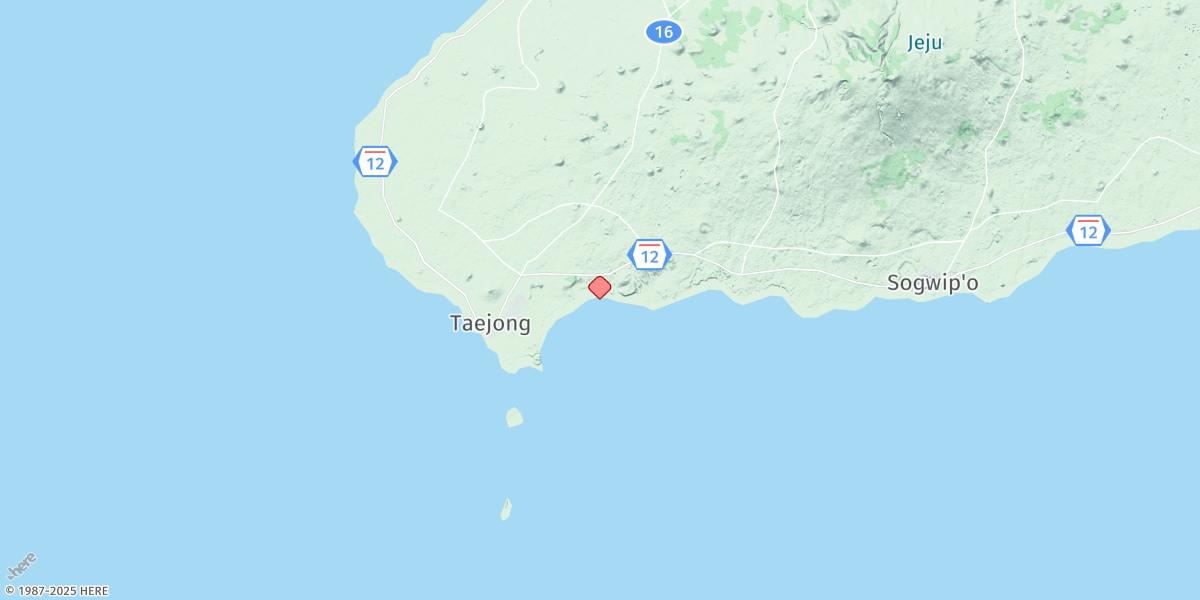 Map of Hwasun