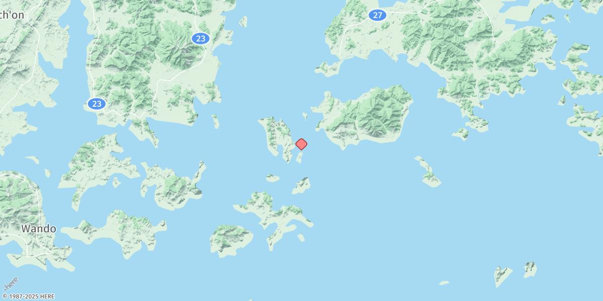 Map of Geumdangdo