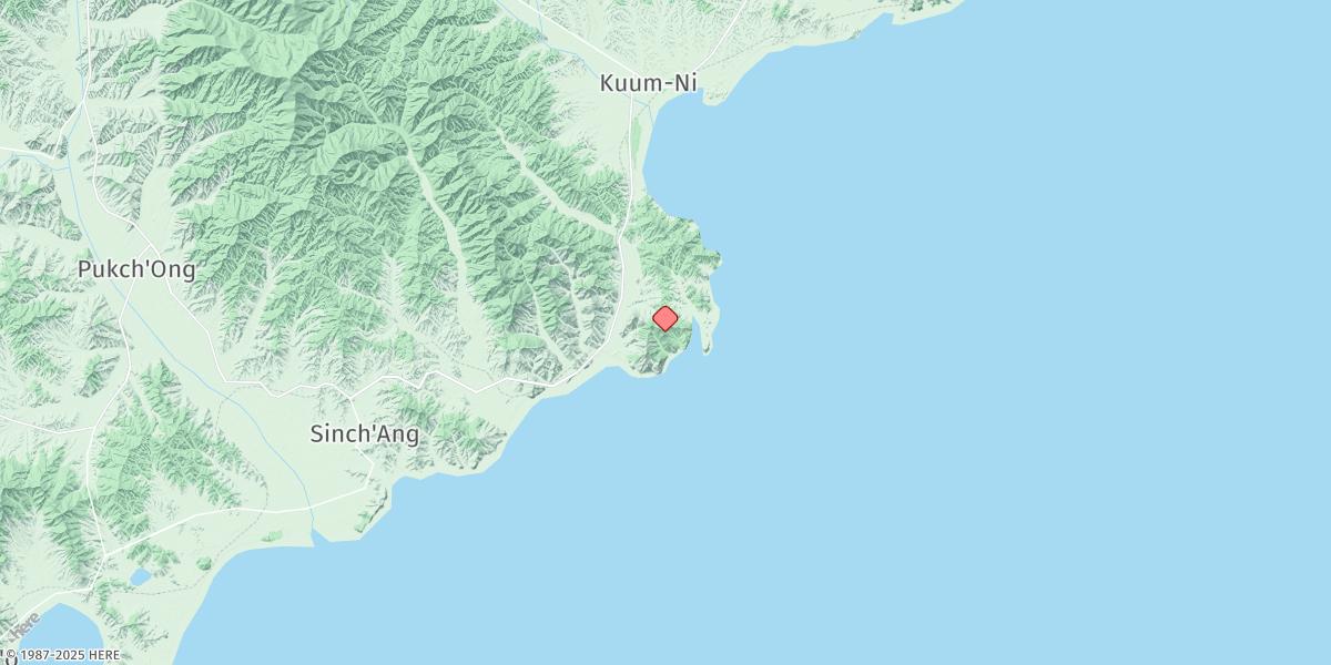 Map of Chaho