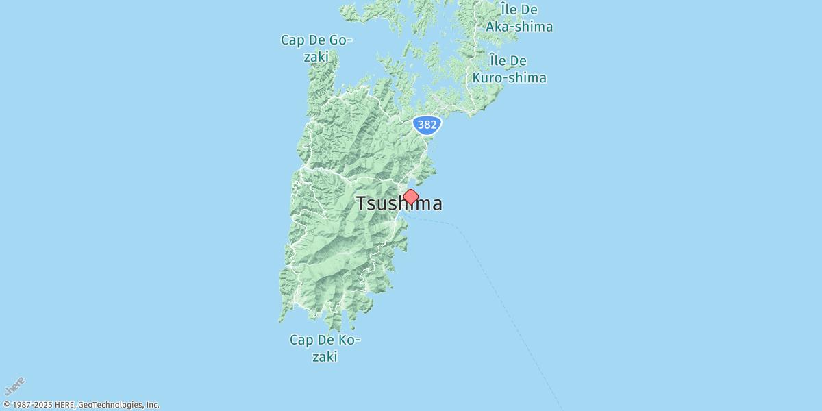 Map of Izuhara