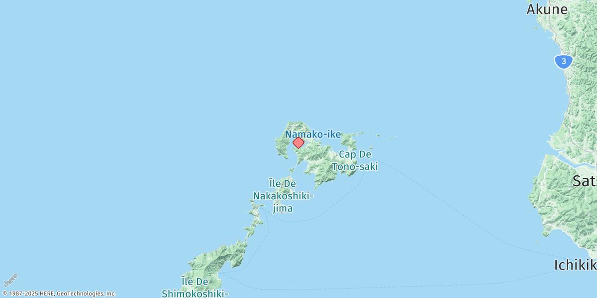 Map of Urauchi Wan