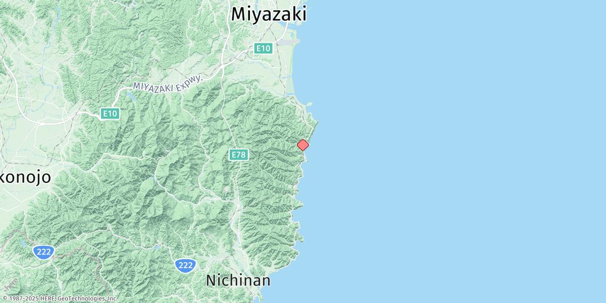 Map of Uchiumi