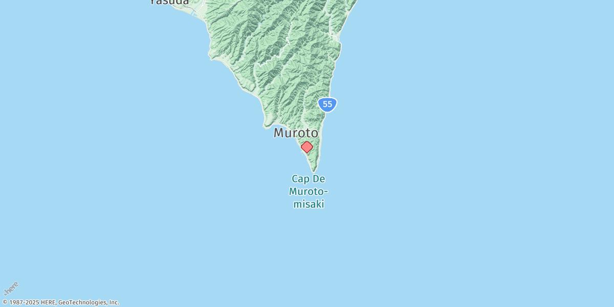 Map of Murotozaki