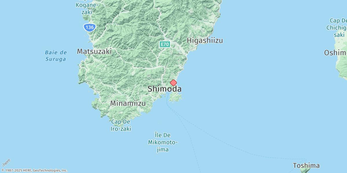 Map of Shimoda