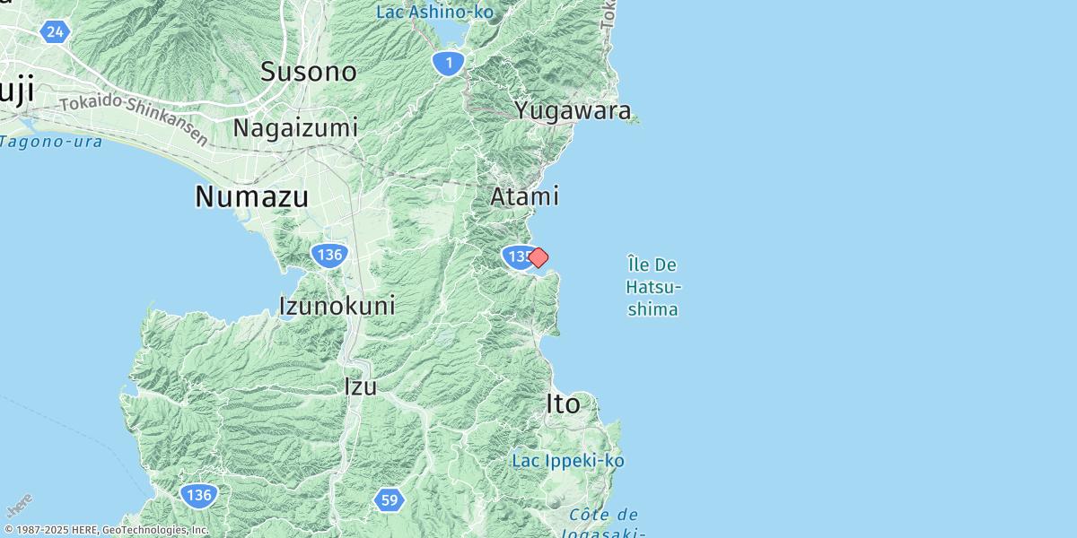 Map of Ajiro