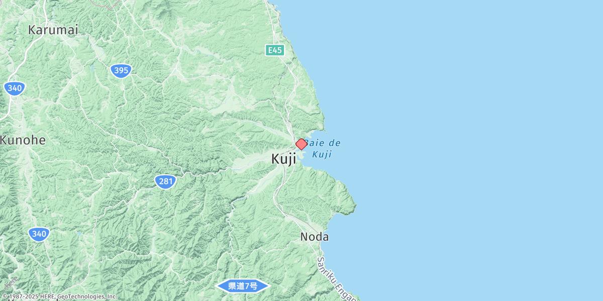 Map of Kuji