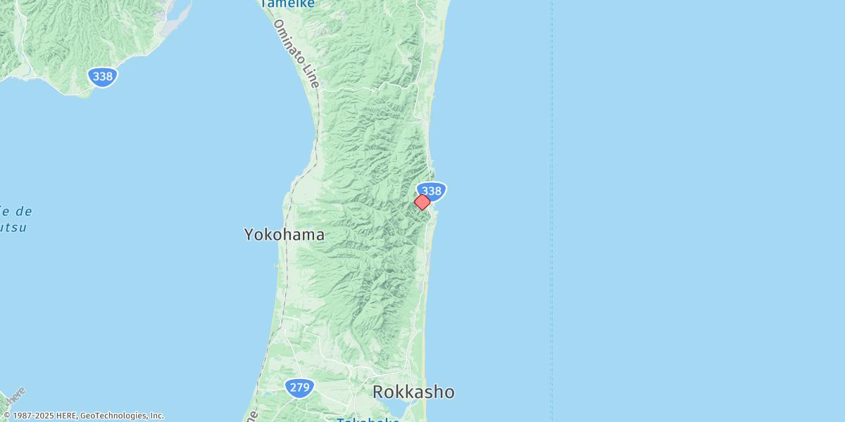 Map of Tomari